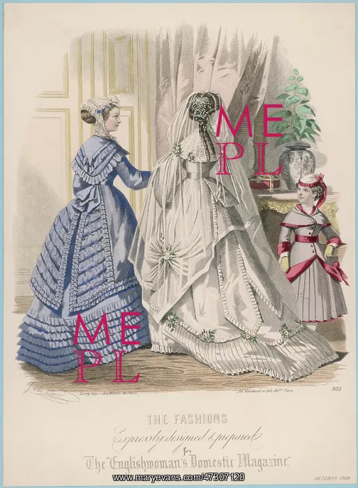 : Costume October 1868 : Costume October 1868