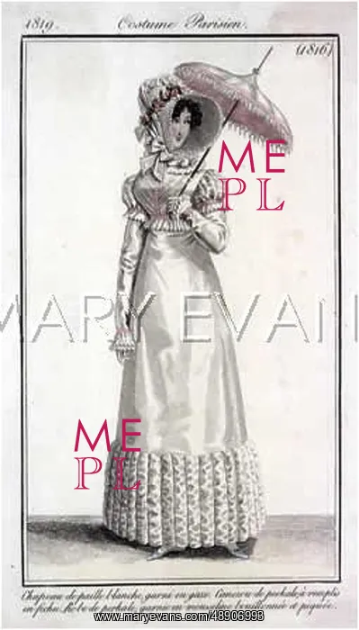 : COSTUME PARISIEN 1819 : COSTUME PARISIEN 1819