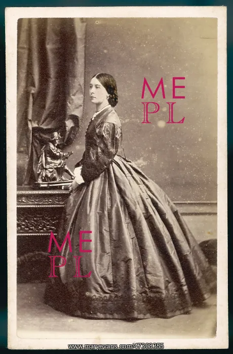 : COSTUME / PHOTO 1860S : COSTUME / PHOTO 1860S