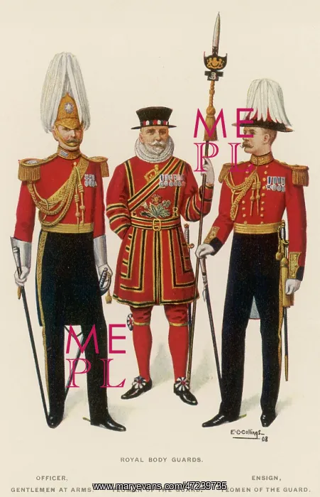 : Costume, Royal Bodyguard : Costume, Royal Bodyguard