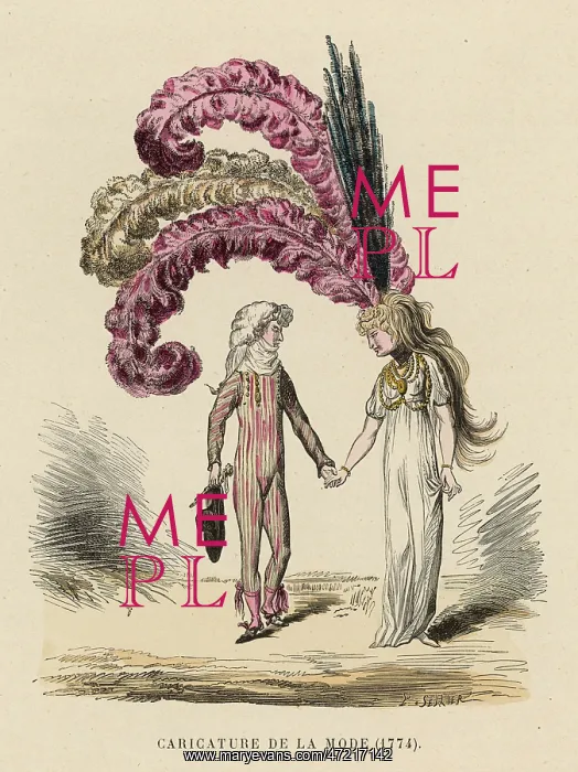 : COSTUME SATIRE 1796 : COSTUME SATIRE 1796