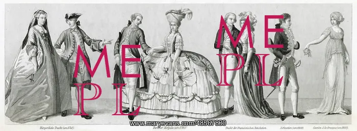 : Costume styles, 18th century : Costume styles, 18th century