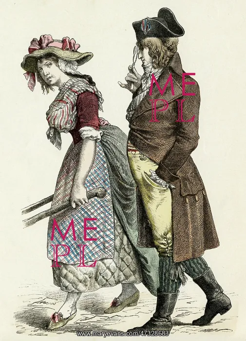 : Costume - Townsfolk 1796 : Costume - Townsfolk 1796