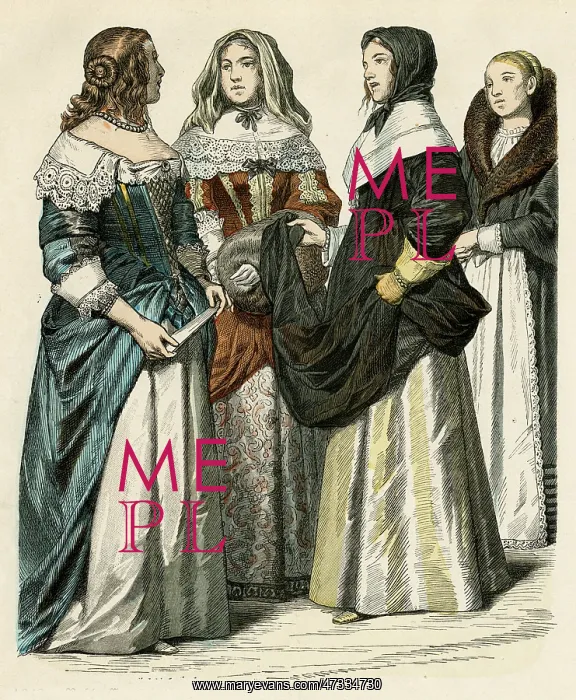 : Costumes of the 1640s : Costumes of the 1640s