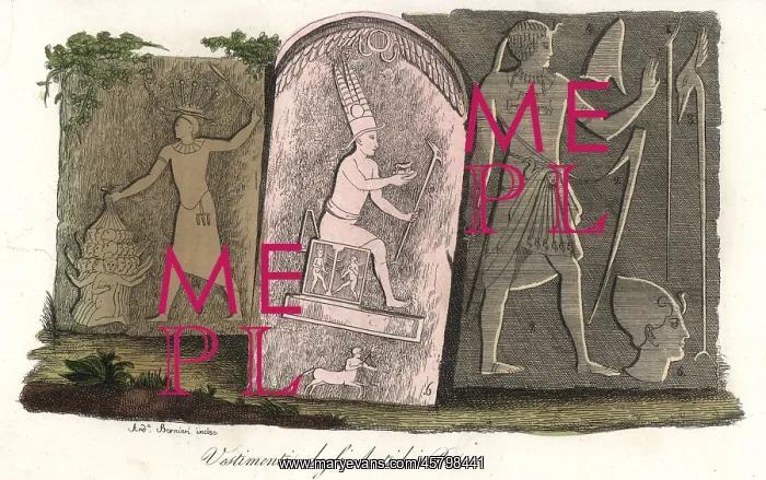 : Costumes of the ancient Egyptian pharaohs, from bas reliefs : Costumes of the ancient Egyptian pharaohs, from bas reliefs
