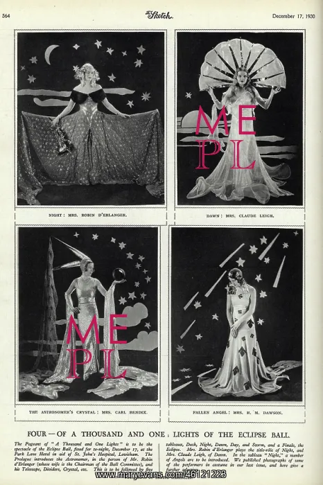 : Four costumes for the Eclipse Ball : Four costumes for the Eclipse Ball