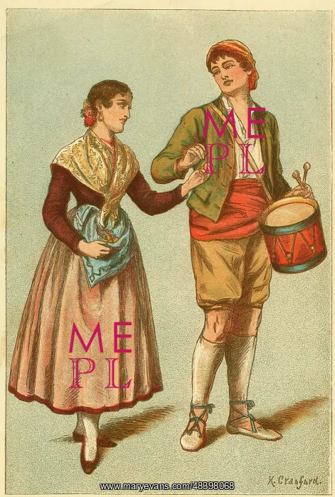  : Costumes of Europe - Spain
