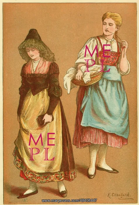  : Costumes of Europe - Switzerland