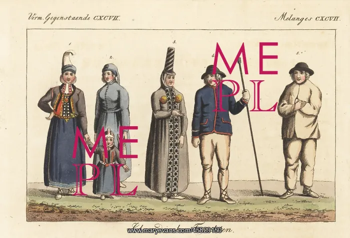 : Costumes of Iceland, 1811 : Costumes of Iceland, 1811