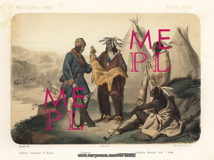 : Costumes of North America, 1858 : Costumes of North America, 1858