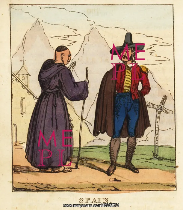 : Costumes of Spain, 19th century : Costumes of Spain, 19th century