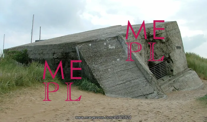 : Cosy's Bunker Juno Beach Normandy : Cosy's Bunker Juno Beach Normandy
