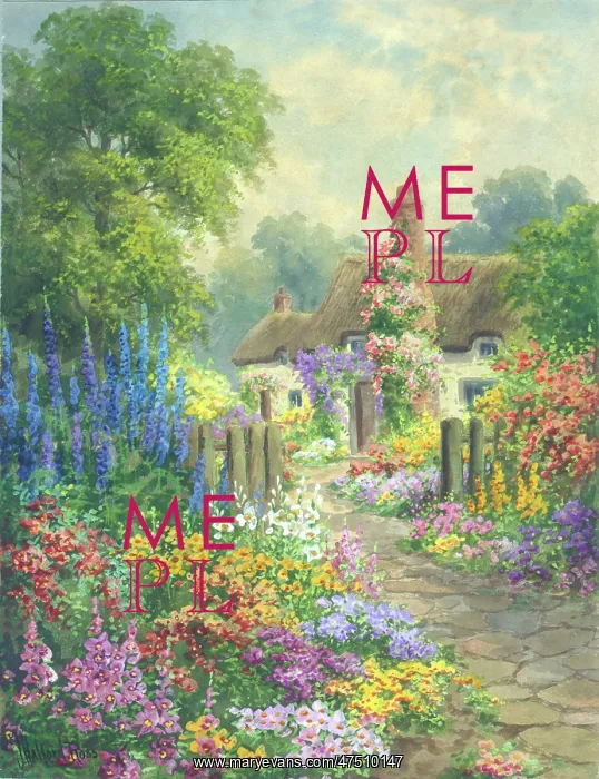 : A Cottage Garden : A Cottage Garden