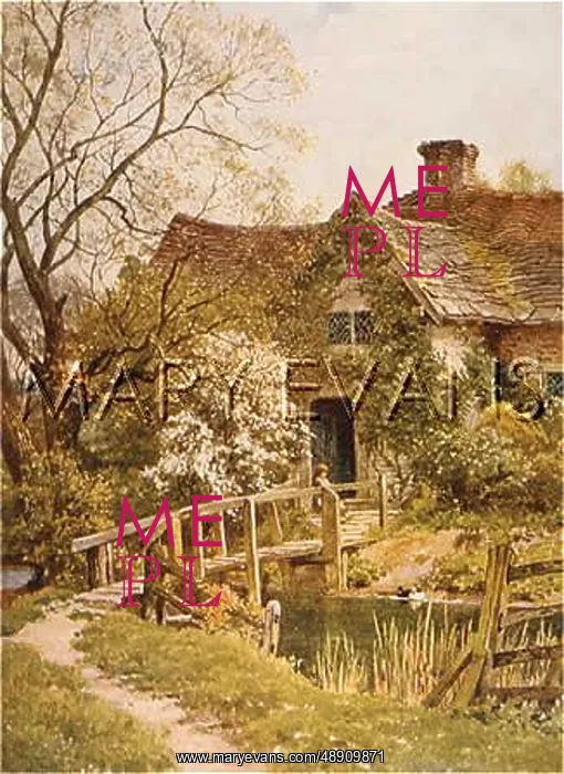: COTTAGE NEAR OCKLEY : COTTAGE NEAR OCKLEY
