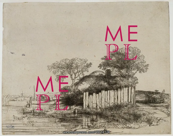 : The cottage behind the plank fence : The cottage behind the plank fence