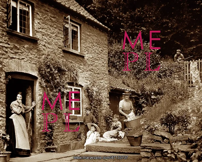  : A cottage in Tintern, Victorian period