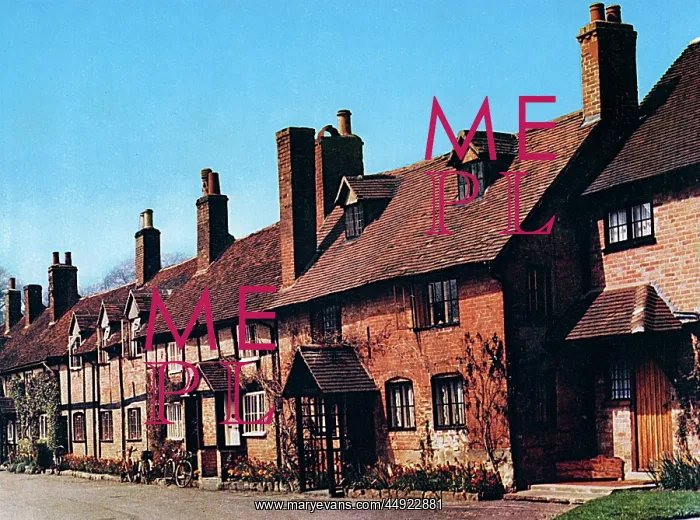 : Cottages at Bridgend, Warwickshire : Cottages at Bridgend, Warwickshire