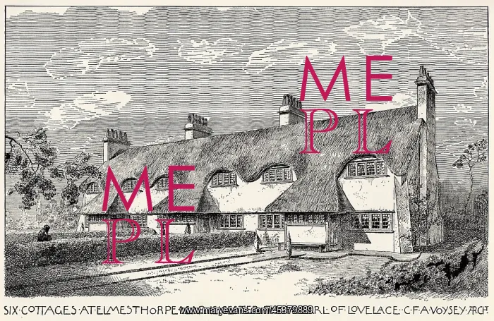 : Six cottages by CFA Voysey : Six cottages by CFA Voysey