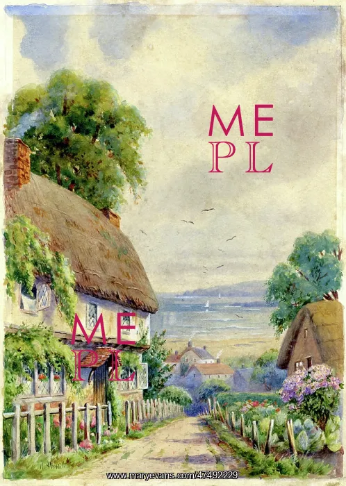 : Cottages and view of the sea : Cottages and view of the sea