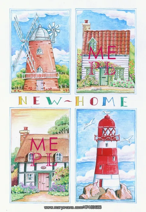 : Cottages, Windmill & Lighthouse - New Home : Cottages, Windmill & Lighthouse - New Home