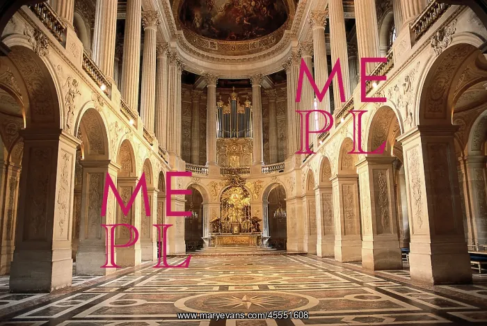 : COTTE, Robert de. Palace of Versailles. Chapel : COTTE, Robert de. Palace of Versailles. Chapel
