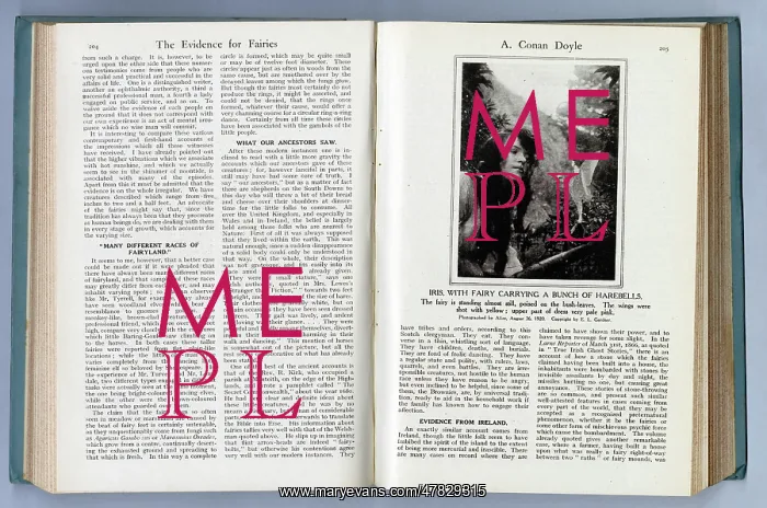 : Cottingley fairies article, Conan Doyle in The Strand : Cottingley fairies article, Conan Doyle in The Strand