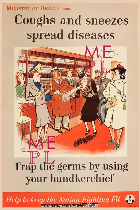 : COUGHS & SNEEZES POSTER : COUGHS & SNEEZES POSTER