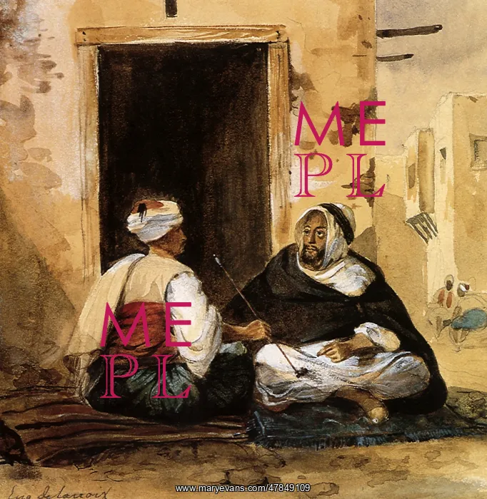  : A Coulouglis and an Arab, by Delacroix