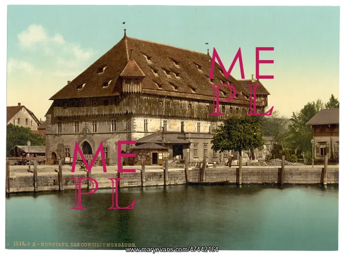 : Council Building, Constance (i.e. Konstanz), Baden, Germany : Council Building, Constance (i.e. Konstanz), Baden, Germany