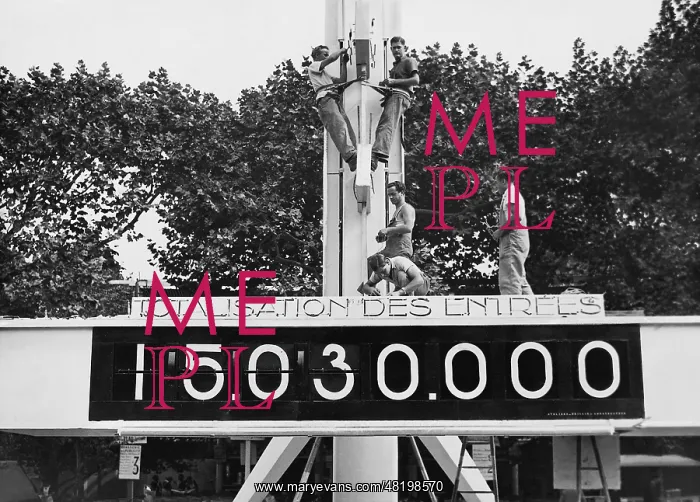 : Count of visitors of the World Exhibition in Paris, 1937 : Count of visitors of the World Exhibition in Paris, 1937