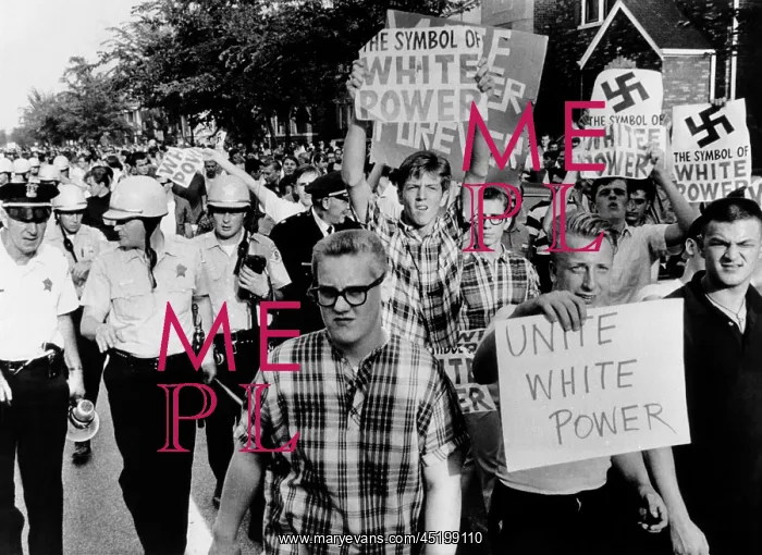 : Counter demonstrators for White Power ? : Counter demonstrators for White Power ?