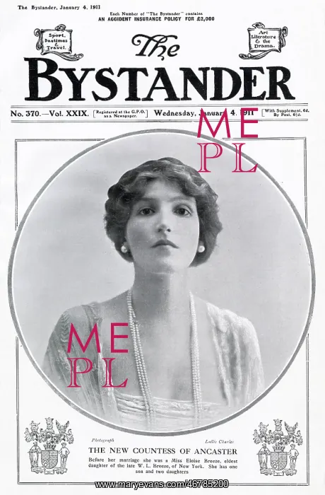 : Countess of Ancaster, Eloise Breese : Countess of Ancaster, Eloise Breese