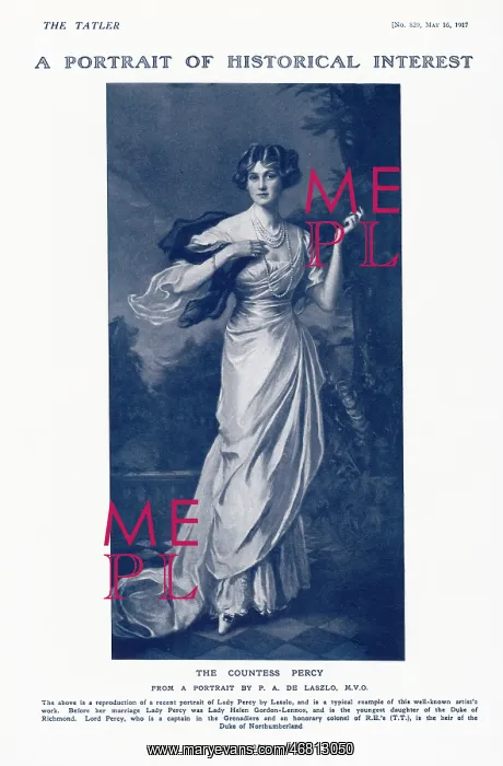: The Countess Percy by Philip de Laszlo : The Countess Percy by Philip de Laszlo