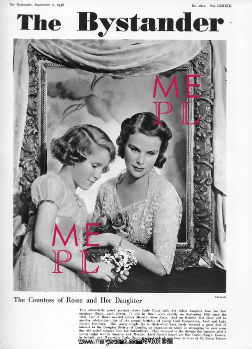 : The Countess of Rosse and her Daughter : The Countess of Rosse and her Daughter