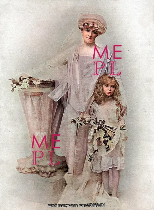 : Countess of Warwick and her daughter, Mercy : Countess of Warwick and her daughter, Mercy