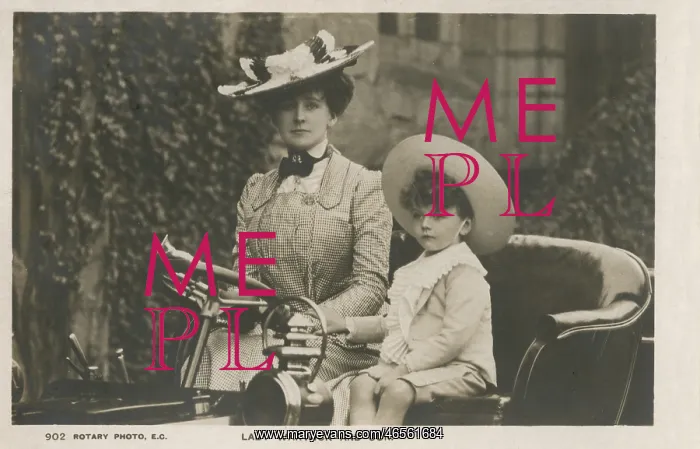 : Countess of Warwick and her son : Countess of Warwick and her son