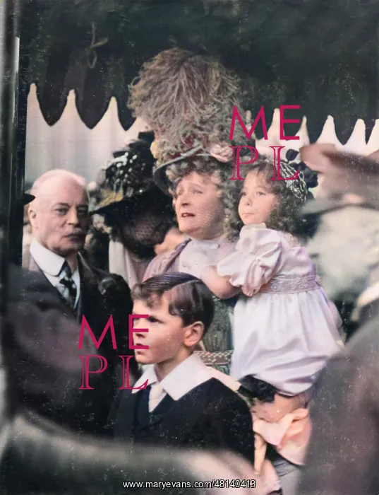 : Countess of Warwick at son's wedding : Countess of Warwick at son's wedding