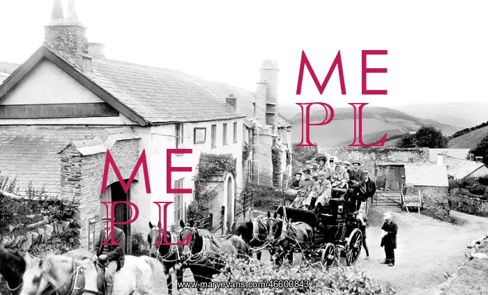  : Countisbury, The Blue Ball Inn 1907