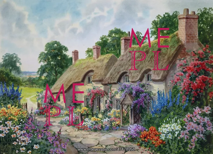 : Country Cottages ' two thatched cottages : Country Cottages ' two thatched cottages