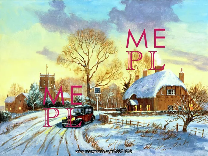  : Country inn at Christmas