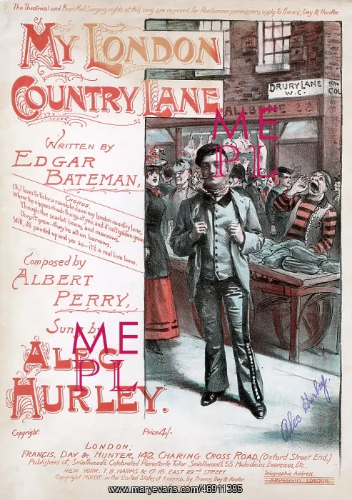 : My Country Lane by Edgar Bateman & Albert Perry : My Country Lane by Edgar Bateman & Albert Perry