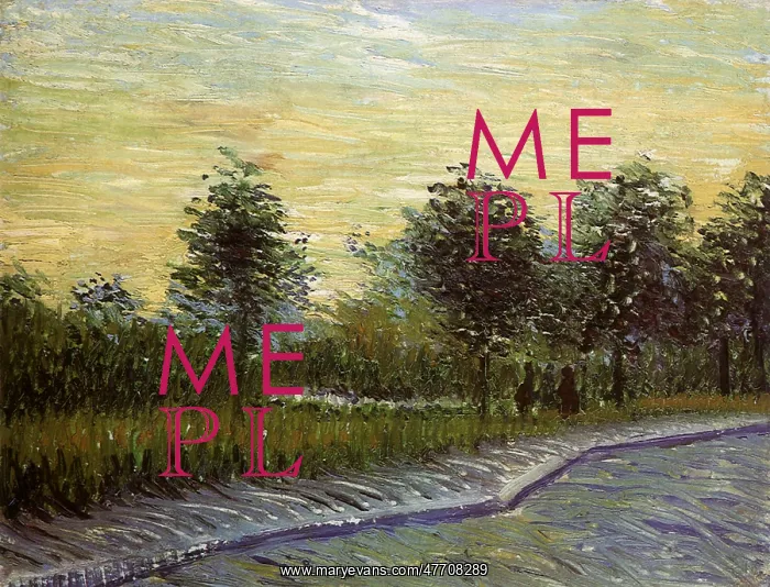  : Country Lane, by Van Gogh