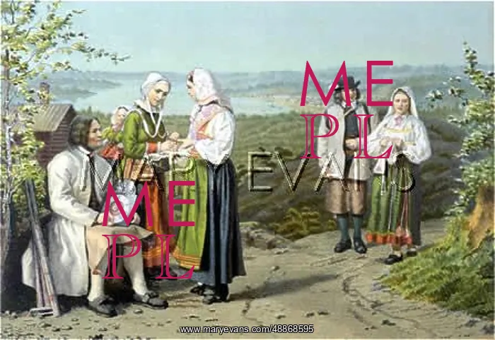  : Countryfolk from Dalarna, Sweden
