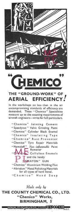 : The County Chemical Co: Chemico Rust : The County Chemical Co: Chemico Rust