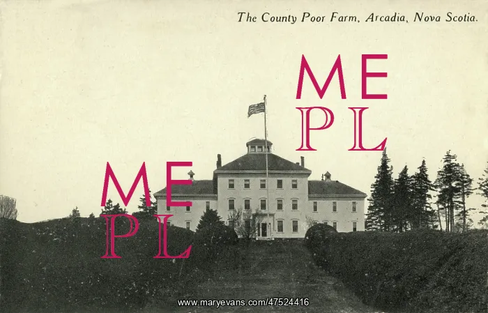 : County Poor Farm, Arcadia, Nova Scotia, Canada : County Poor Farm, Arcadia, Nova Scotia, Canada