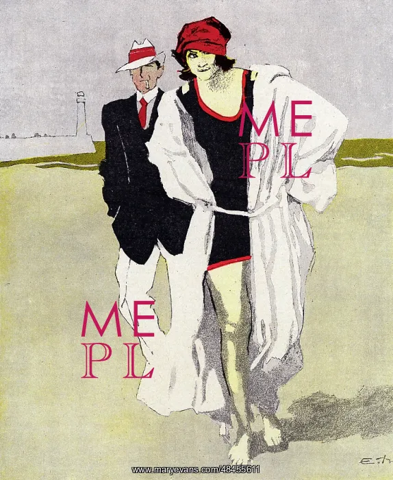  : COUPLE ON BEACH