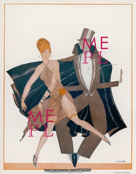 : COUPLE DANCING 1928 : COUPLE DANCING 1928