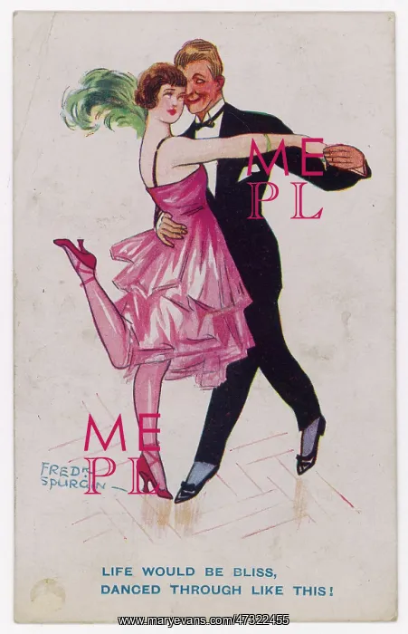  : Couple Dancing circa 1920