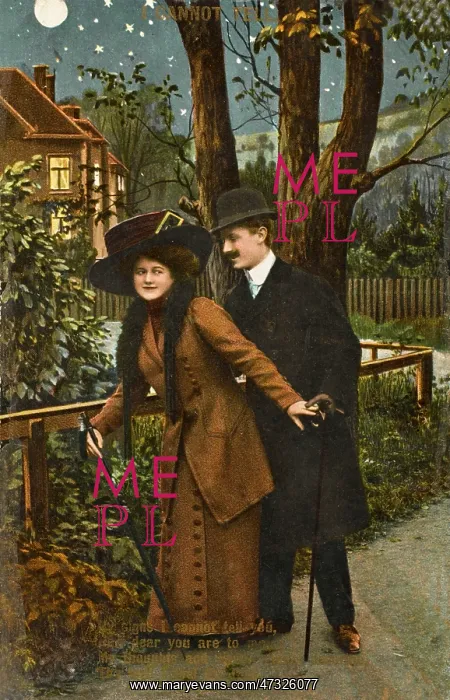 : COUPLE IN DARK C1905