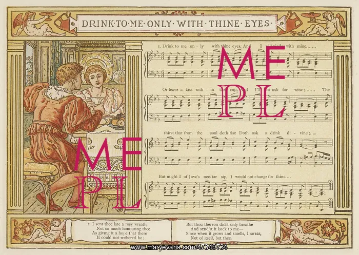 : Couple Drink to Me 1883 : Couple Drink to Me 1883